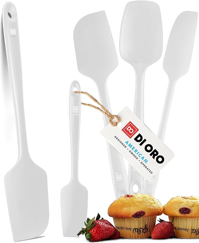 DI ORO Silicone Spatula Set by DIORO