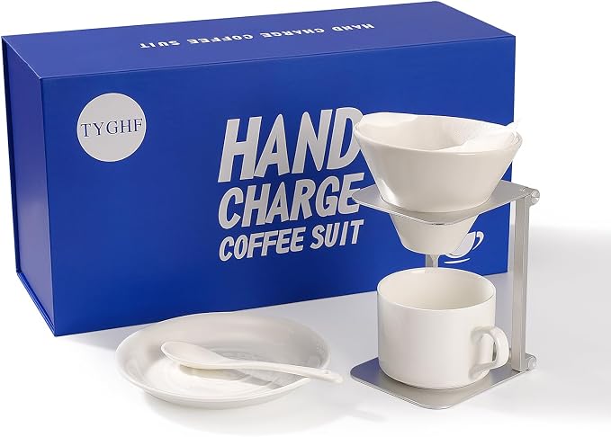 6-Piece Pour Over Coffee Maker Kit & Dripper Set by Unknown
