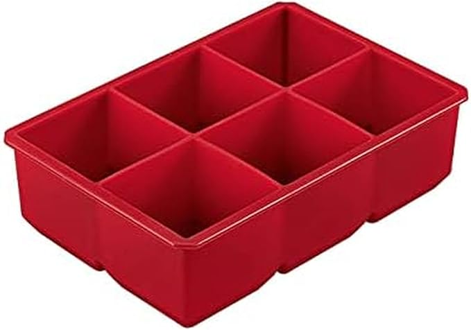 Houdini Large Cube Silicone Tray Ice Mold, 2 pack by Rabbit