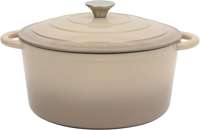 Gibson Home Addlestone 7 Qt Enameled Cast Iron Dutch Oven Pot by GibsonHomewares