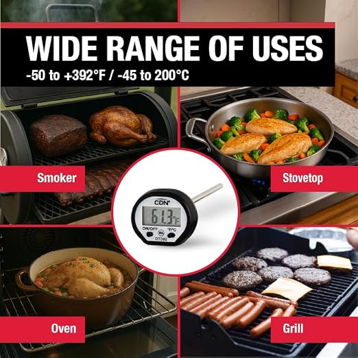 CDN Waterproof Instant Read Digital Thermometer | NSF Certified | ProAccurate® - Image 4