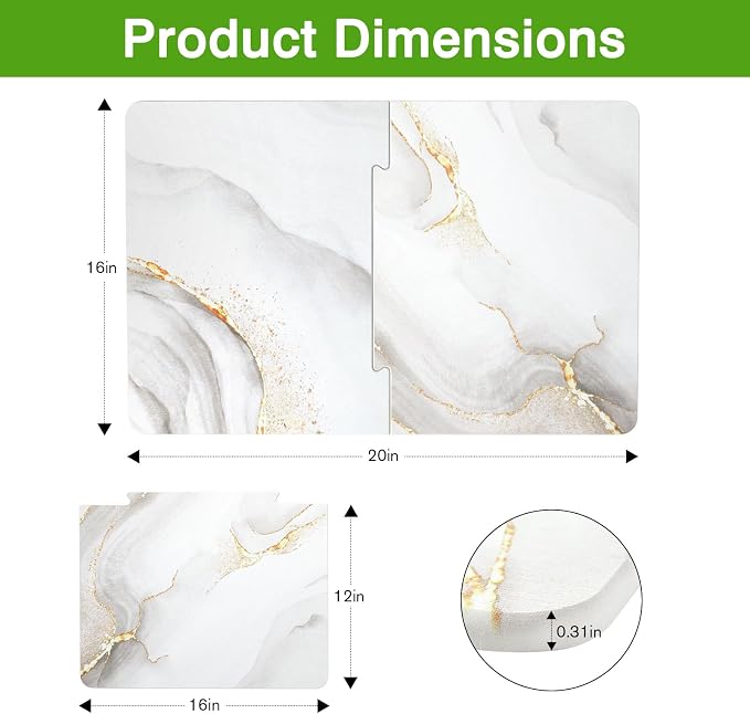 Luxspire Large Stone Drying Mat - Image 8