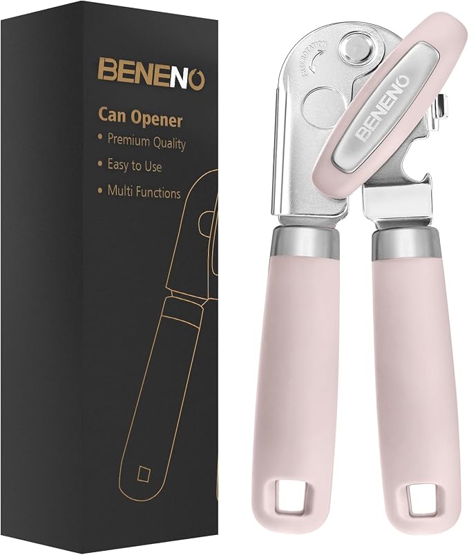 Beneno Heavy Duty Hand Can Opener Manual by Beneno