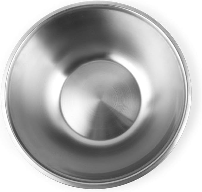 Fox Run Stainless Steel Mixing Bowl, 10.75 Quart Capacity Large Metal Bowl - Image 4