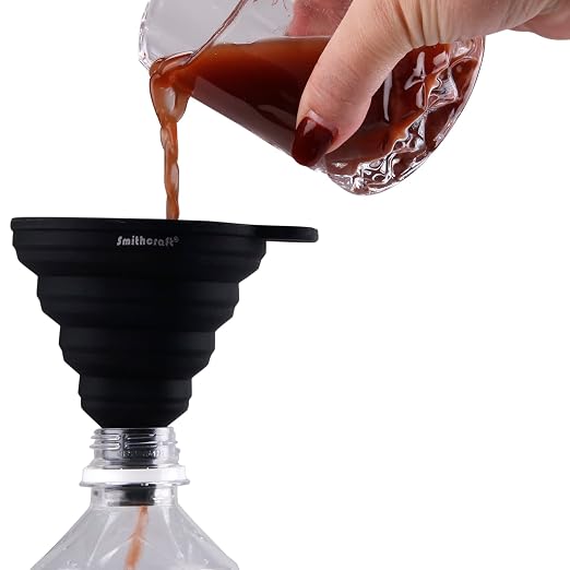 Funnel Set 4, Silicone Funnels for Kitchen, Collapsible Funnels for Water Bottle - Image 7