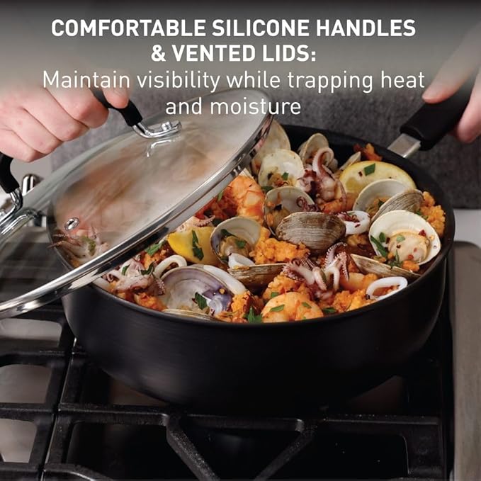 T-Fal Ultimate Hard Anodized Nonstick Fry Pan - Image 5