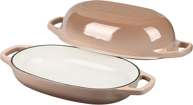 EDGING CASTING Enameled Cast Iron Oval Dutch Oven Pot - Image 3