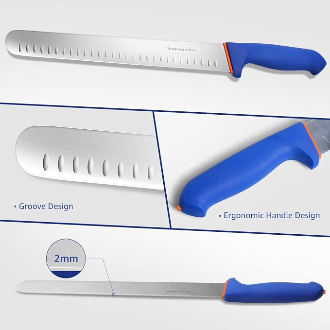 DRAGON RIOT Carving Knife Set for Meat 12 Inche Meat Slicing Knife and Boning - Image 3