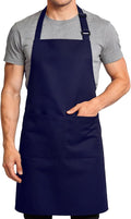 Large Chef Apron for Men and Women, Cooking Kitchen Aprons by Cardkiss
