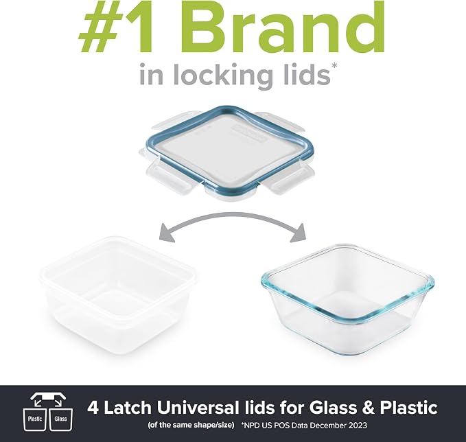 Snapware Plastic Total Solutions Food Storage Containers Set, Airtight & - Image 5