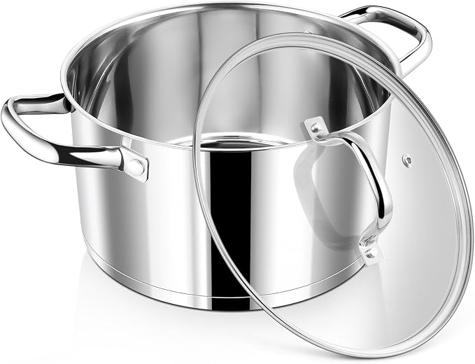 P&P CHEF 6 Quarts Cooking Stock Pot by PPCHEF
