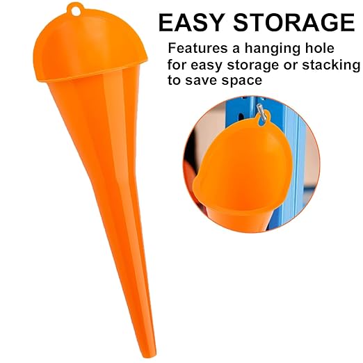 3-Pack Long-Neck Oil Funnels, Gas & Transmission Fluid - Image 5