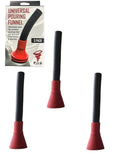 Stretchable Automotive Funnel 3-Pack – Universal Spill-Proof Flexible NBR Funnel by Unknown