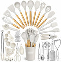 Kaluns 50 PCS Silicone Kitchen Utensils Set Complete Kitchen Set by Kaluns%C2%AE