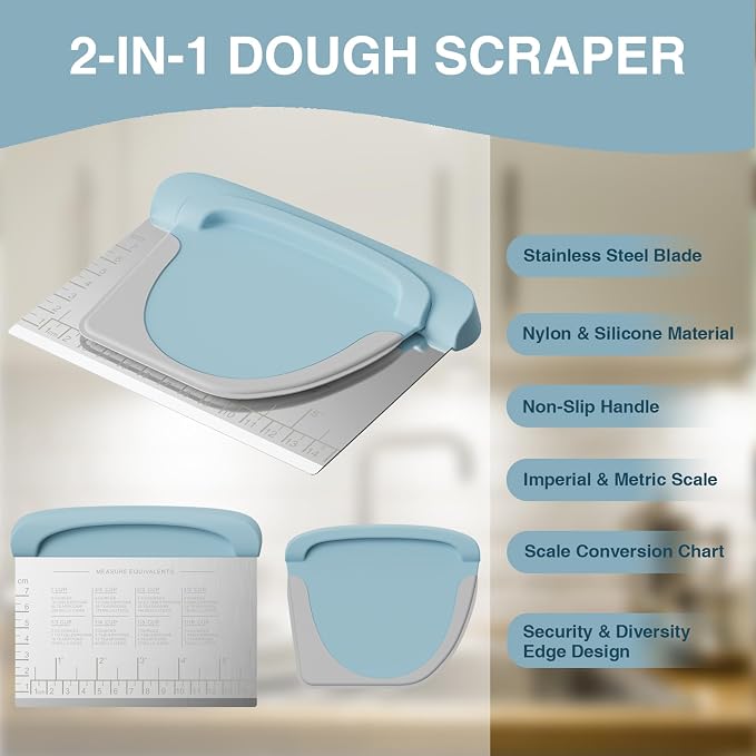 Bench Scraper Dough Cutter Tool - Image 2