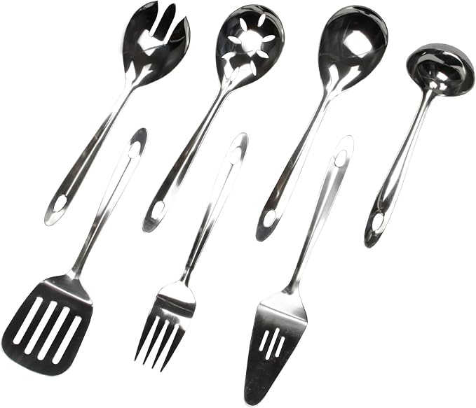 Chef Craft Select Turner/Spatula, 9.5 inch, Stainless Steel - Image 3