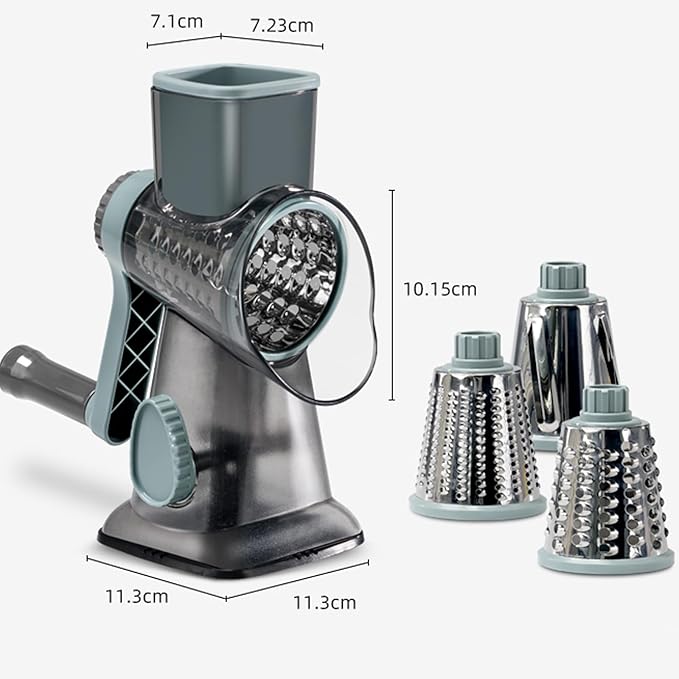 Cheese Grater with Handle, Vegetables and Fruits and Easy to Clean - Image 5