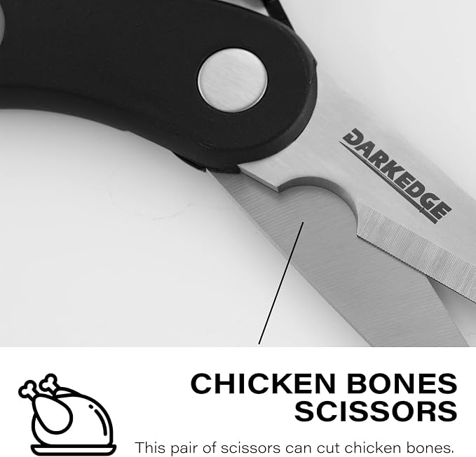 Kitchen Scissors with Magnetic Holder Heavy Duty Magnetic Scissors - Image 5