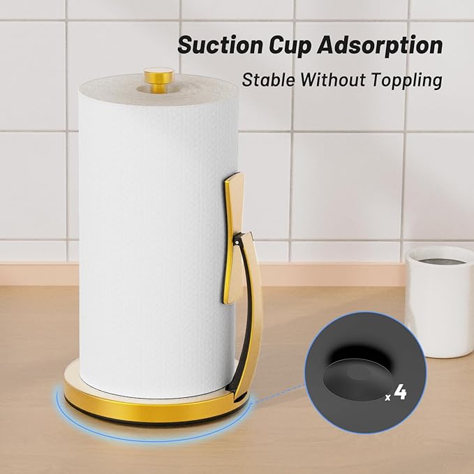 VEHHE Paper Towel Holder Countertop, Paper Towel Holder - Image 2