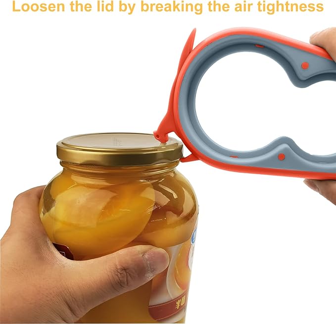 Otstar Jar Opener Bottle Opener and Can Opener - Image 4