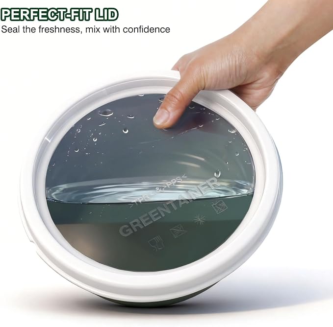 Greentainer Plastic Mixing Bowls - Image 5