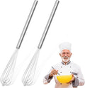 2 PCS Mini Whisk, Small Whisks for Cooking, Stainless Steel Mini Whisk Set by Unknown