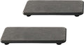 NiuYichee 2 Pcs Water Absorbing Stone Trays, Kitchen/Bathroom Sink Soap Dish by NiuYichee