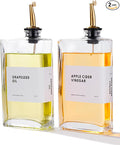 APT 1101 Olive Oil Dispenser for Kitchen, Cooking Oil and Vinegar Dispenser Set by APT1101