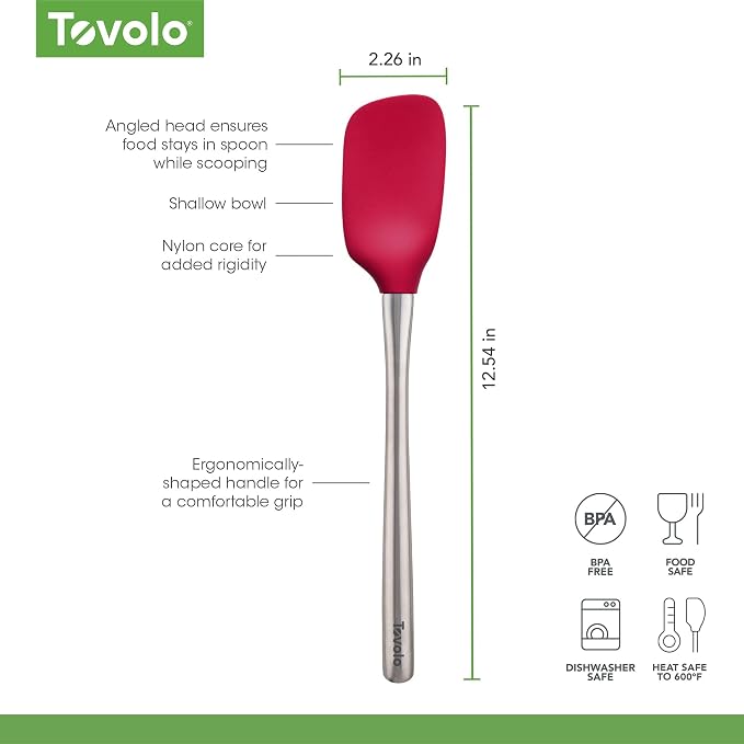 Tovolo Spoon Spatula Spoonula - Image 4