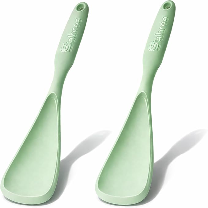 Silicone Spoon Spatula for Cooking by salbree