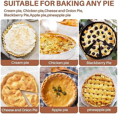 Sukh 1.94LB Pie Weights for Baking - Reusable Ceramic Pie Crust