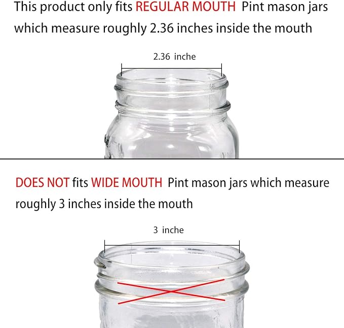 Amolliar Mason Jar Liquid Soap Dispenser Lid, Rust Proof Stainless Steel - Image 7