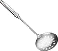 Skimmer Slotted Spoon, 304 Stainless Steel Slotted Spoon, Handle Mesh Food by GXONEHomeKitchen
