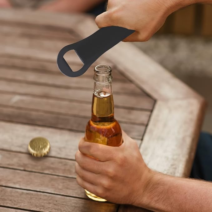 2 Pieces Bottle Opener and Pour Spout Remover Flat Bar Key - Image 6