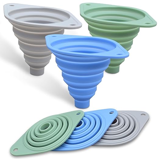 Kitchen Funnel Set 3 Pack, Funnels by Unknown