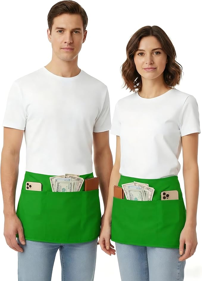 BOHARERS Waist Apron with 3 Pockets - Image 4