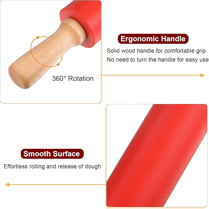 HARFINGTON Silicone Rolling Pins - Image 4