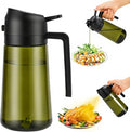 Aovdy Olive Oil Sprayer for Cooking, 2 In 1 Glass Oil Dispenser 16oz- 470ml by AOVDY