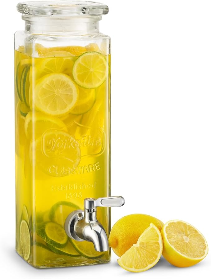 Kook Glass Drink Dispenser, - Image 3