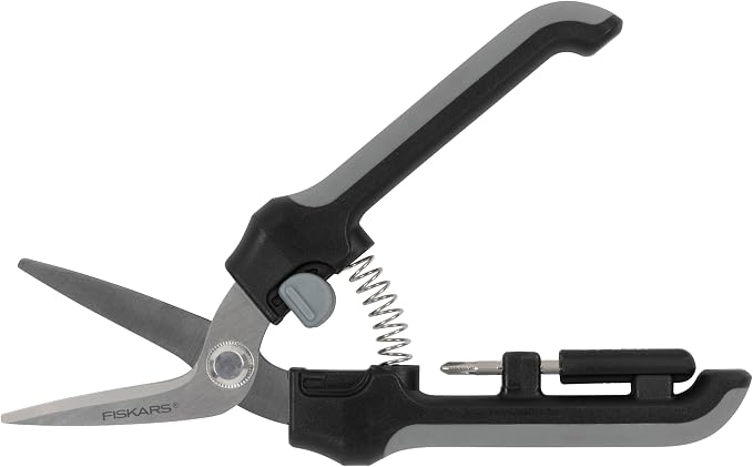 Fiskars Everyday Package Opener, Heavy-Duty Sharp Blades, Clamshell & Zip Tie by Fiskars