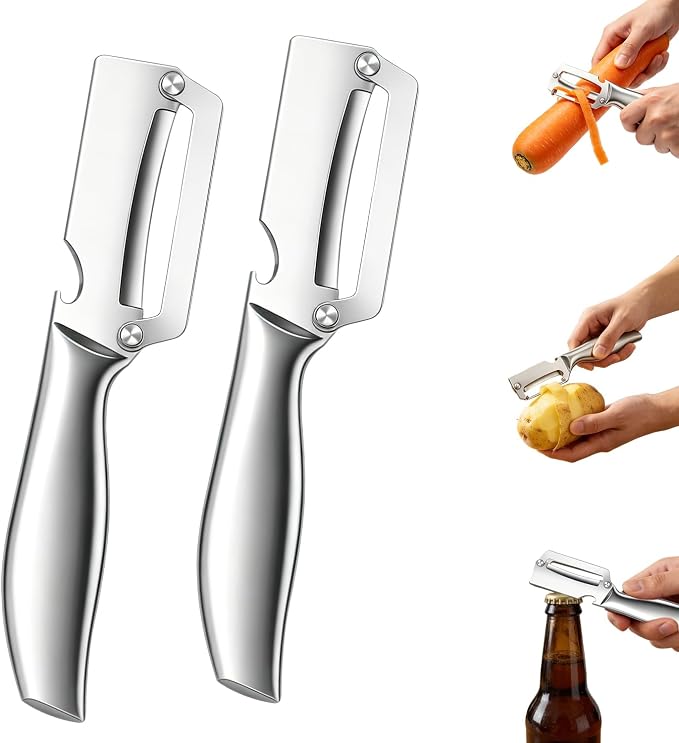2PCS Multi-Functional Vegetable Peeler by Unknown