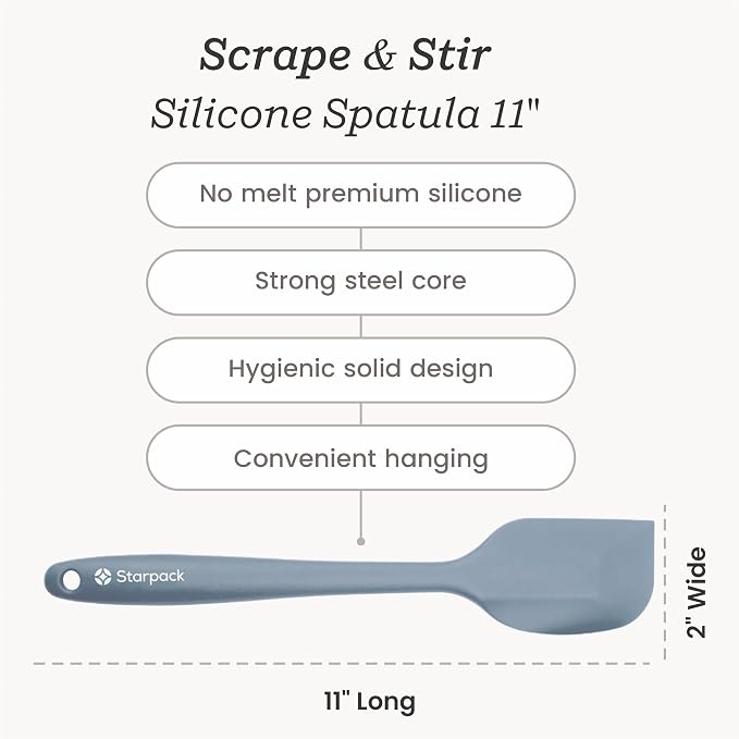 Starpack 'Scrape & Stir' Silicone Spatula - Image 4