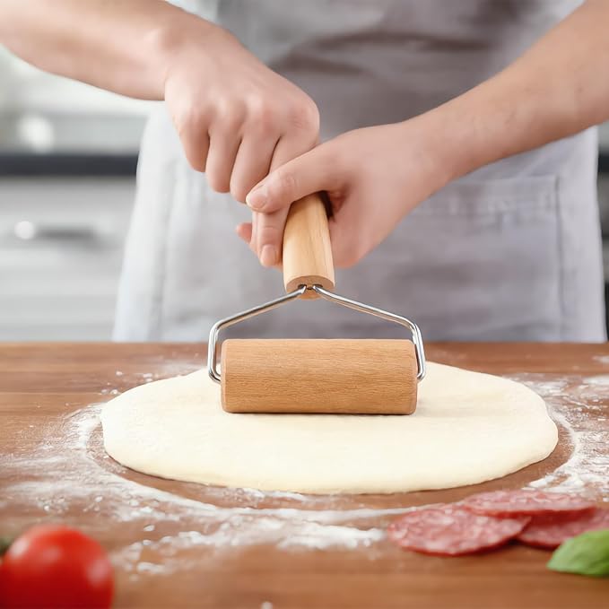 Small Wooden Rolling Pin for Dough Mini Dough Roller - Image 7