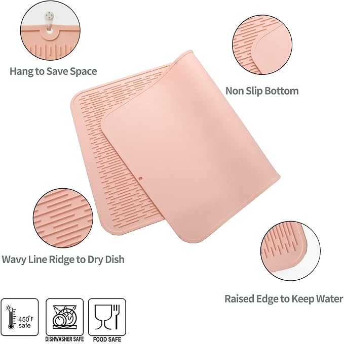 MicoYang Silicone Dish Drying Mat - Image 4