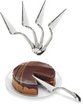 PARTY BARGAINS Silver Plastic Cake Cutter, 10 Inch Classic Disposable Cake by PARTYBARGAINS