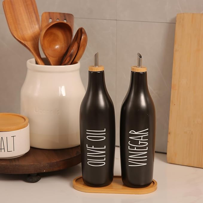 HOMCDALY Ceramic Olive Oil Dispenser - Image 7