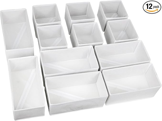 Fordonral Drawer Organizer Clothes, Foldable Fabric Dresser Organizer Closet by Fordonral