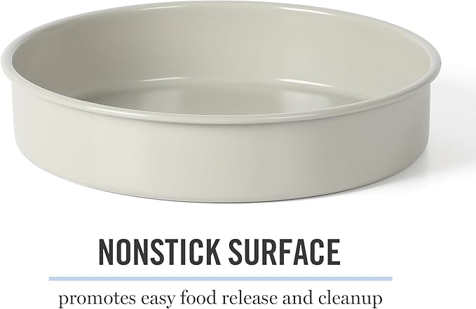 Martha Stewart Gallen 8 Inch Round Nonstick Carbon Steel Cake/Bake Pan - Image 3