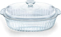 Luvan 2.8L/3Qt Glass Casserole Dish by Luvan