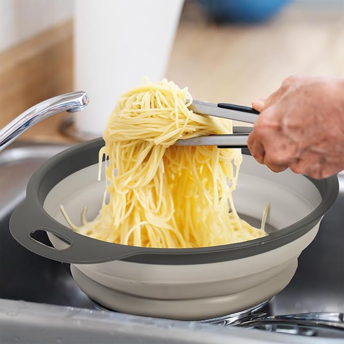 Glad Collapsible Colander Strainer - 2L | Small Pasta Drainer - Image 5